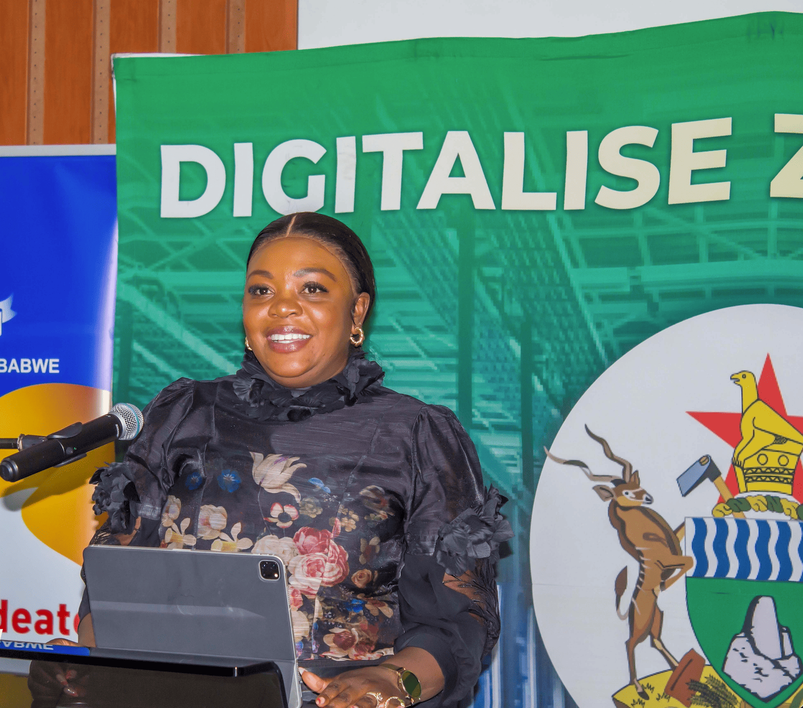 Tatenda Mavetera is a Zimbabwean politician. She is the Minister of Information Communication Technology, Postal and Courier Services of Zimbabwe and a member of parliament. She is a member of ZANU–PF.